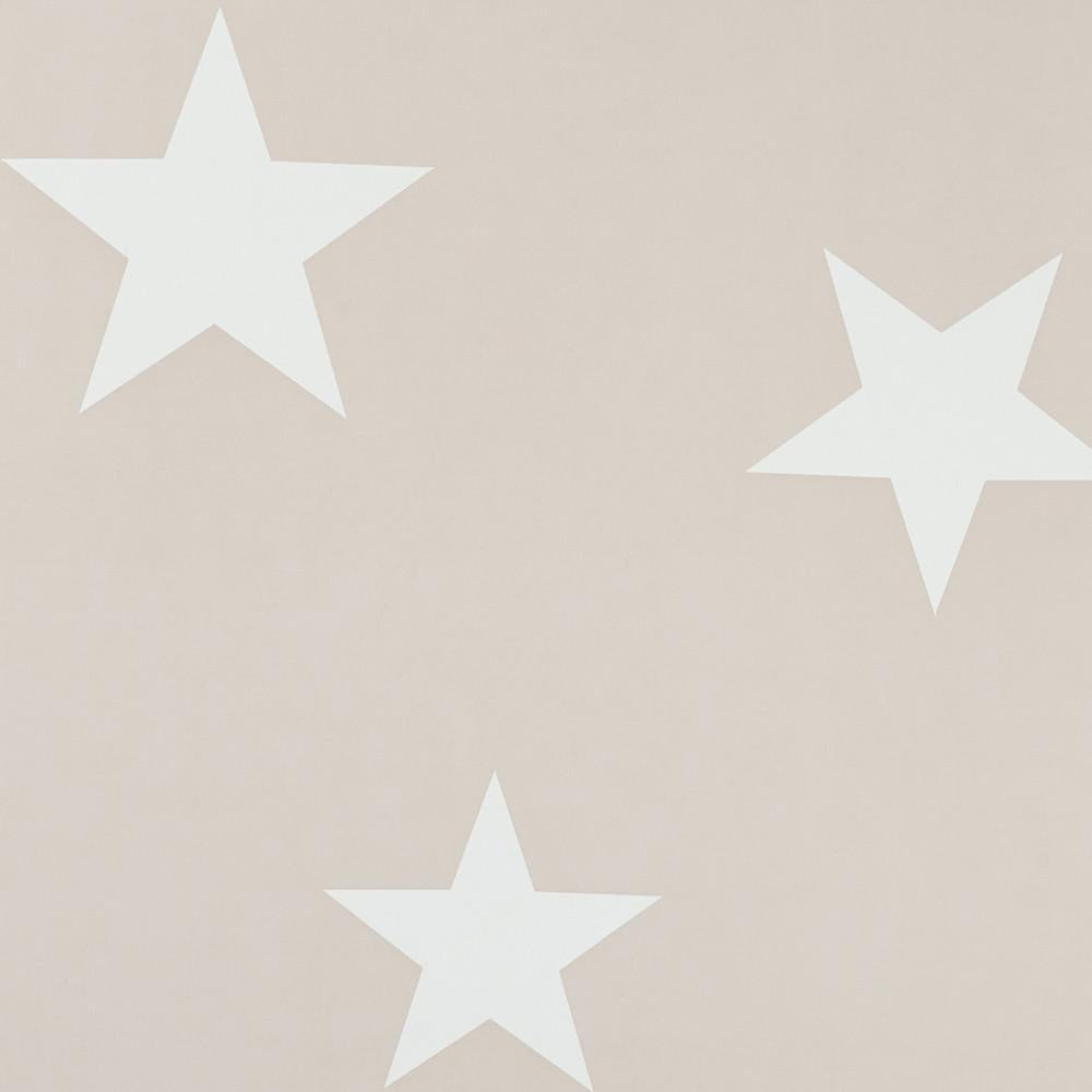 Hibou Home Wallpaper - Blush/White Stars