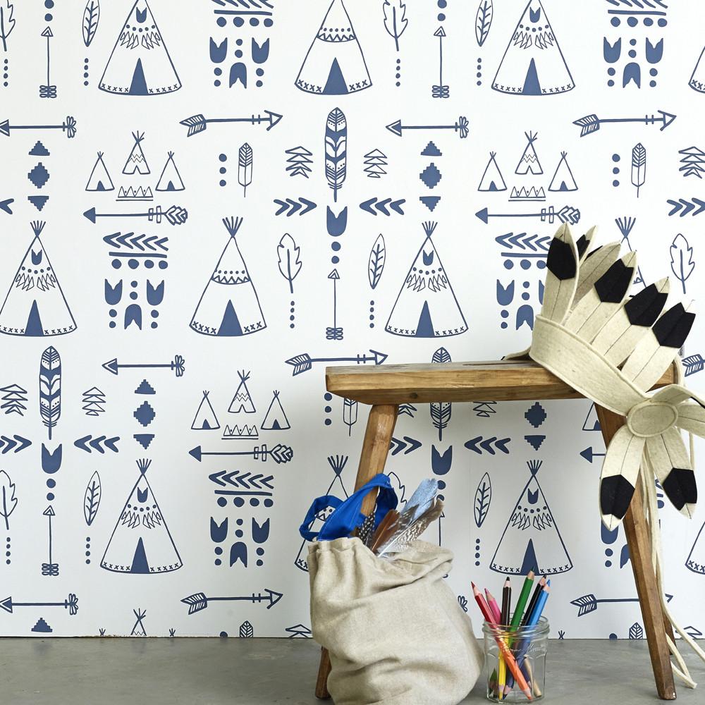 Hibou Home Wallpaper - Teepees