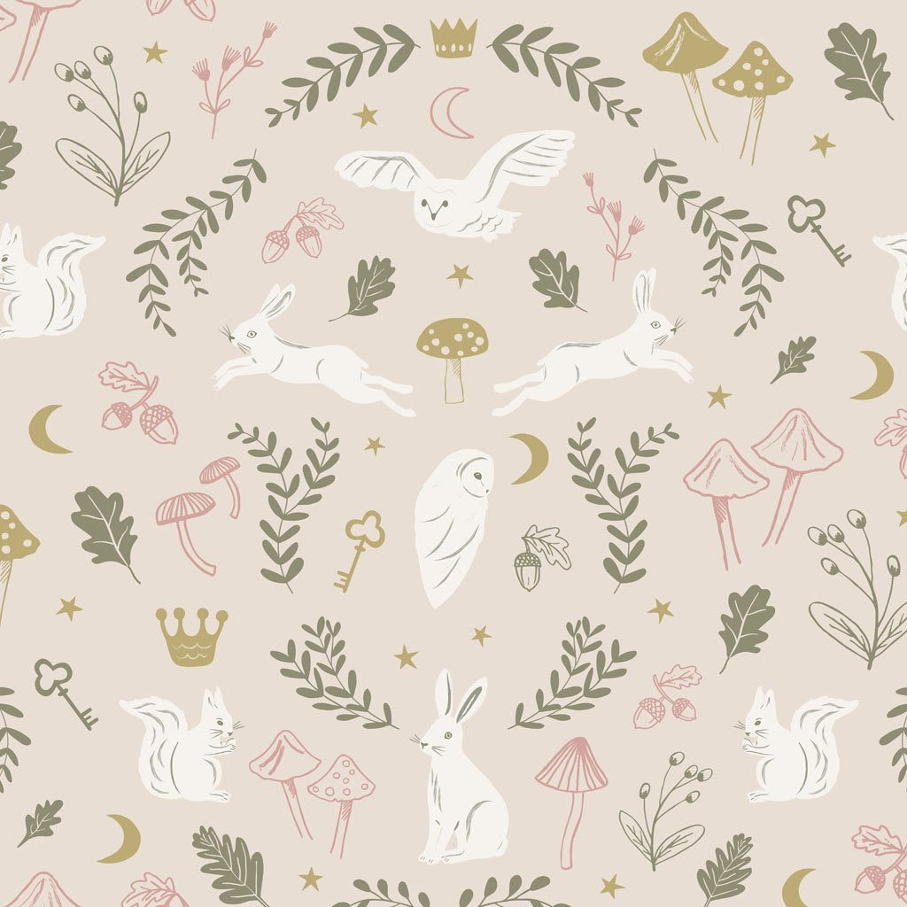 Hibou Home Wallpaper - Woodland Wonders