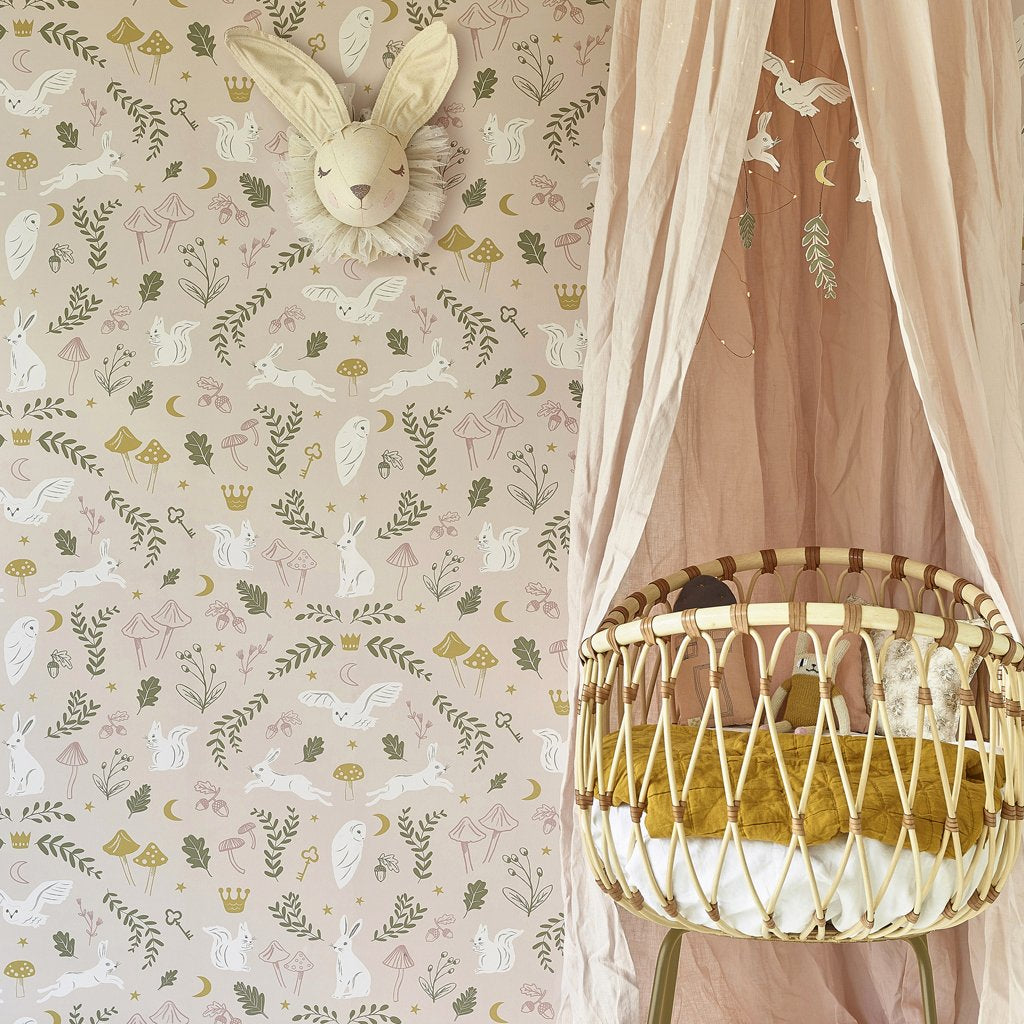 Hibou Home Wallpaper - Woodland Wonders