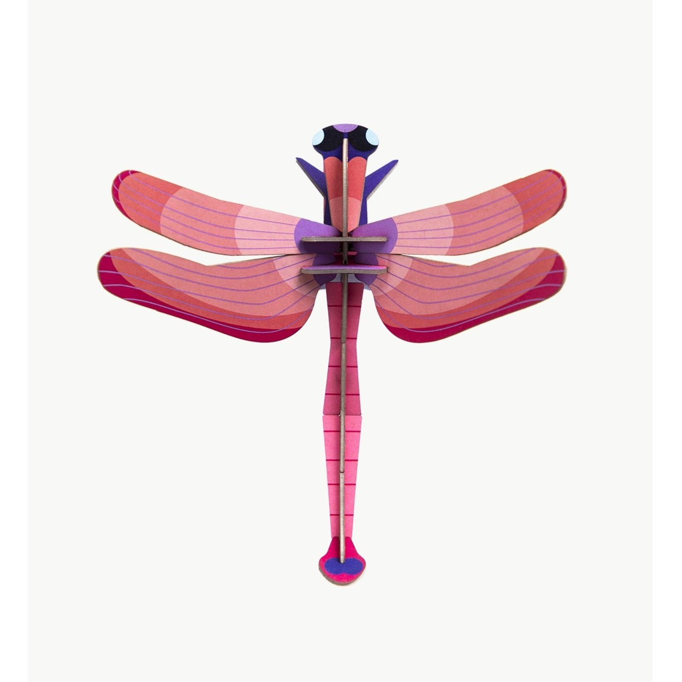 Studio Roof 3D Model Wall Decor - Ruby Dragonfly