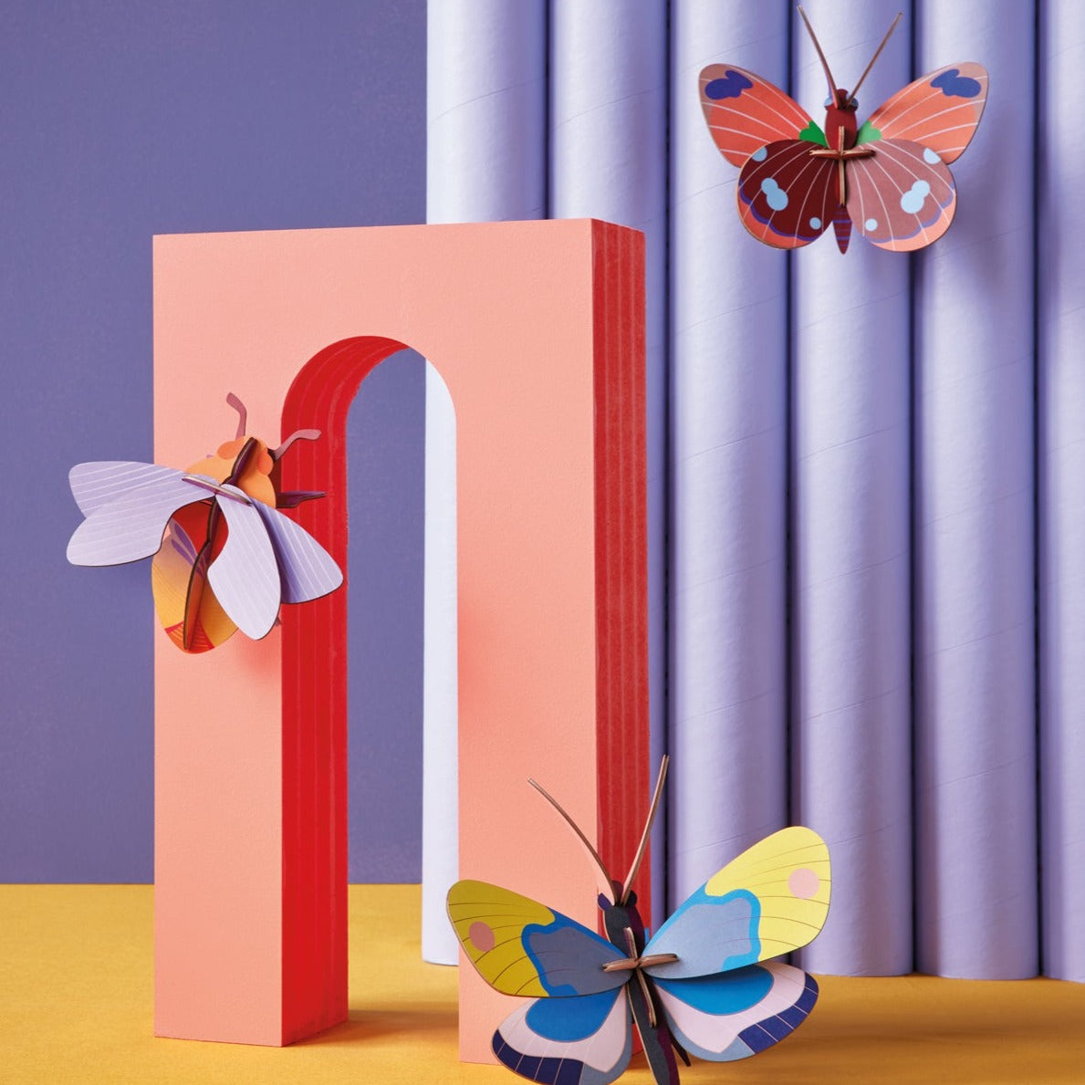 Studio Roof 3D Model Wall Decor - Bumblebee