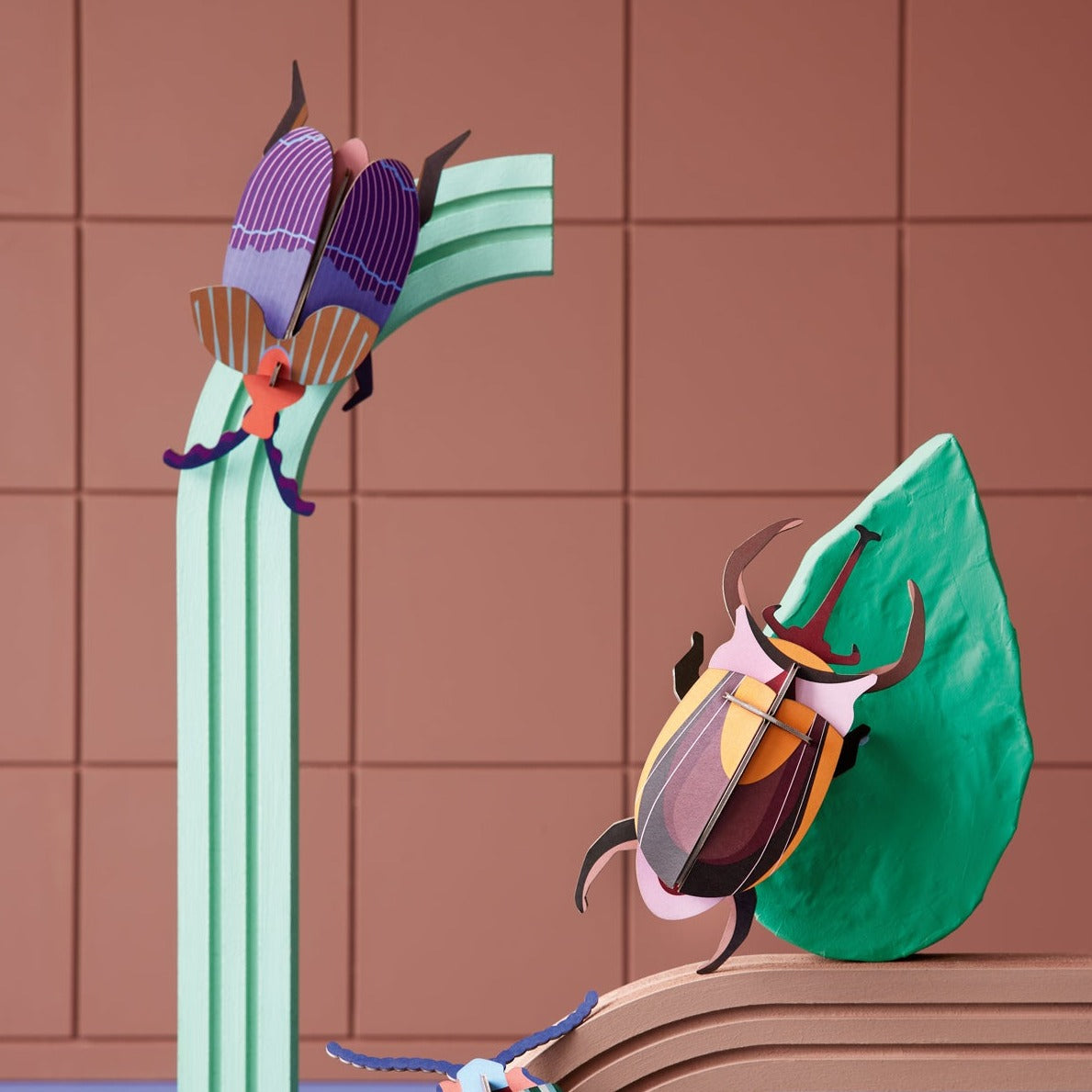 Studio Roof 3D Model Wall Decor - Queen Beetle