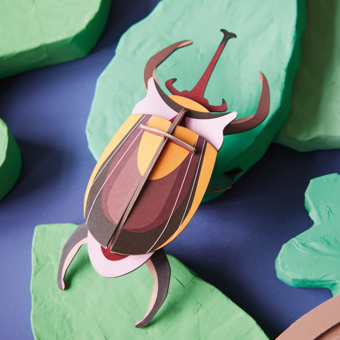Studio Roof 3D Model Wall Decor - Elephant Beetle