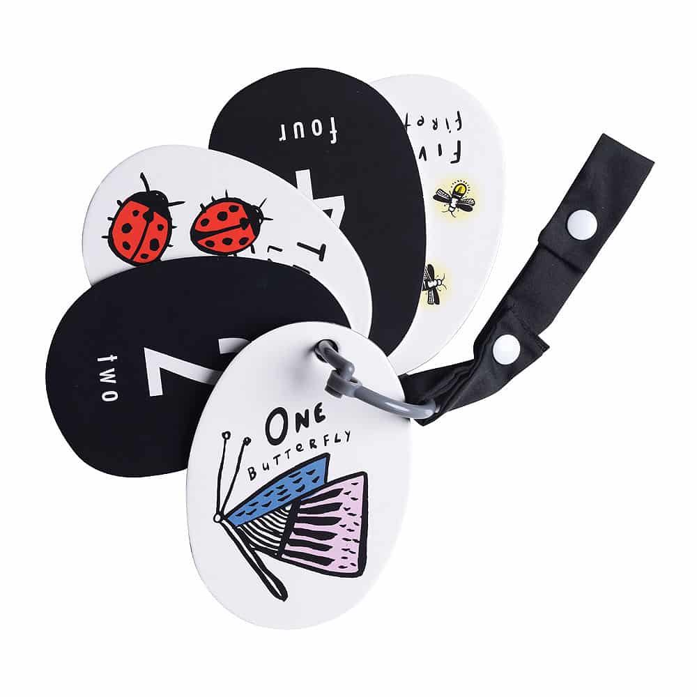 Wee Gallery Stroller Cards - I See Bugs to Count