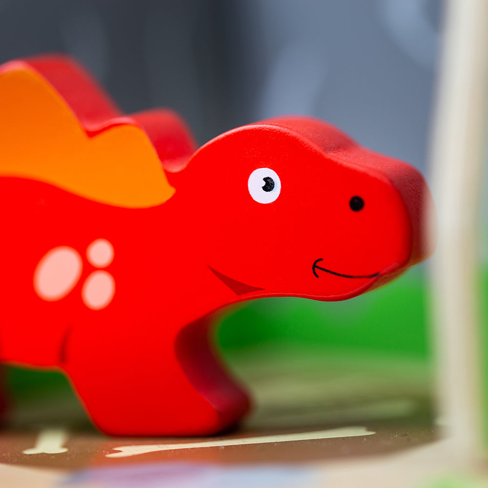 Bigjigs Wooden Dinosaur Island Play Set