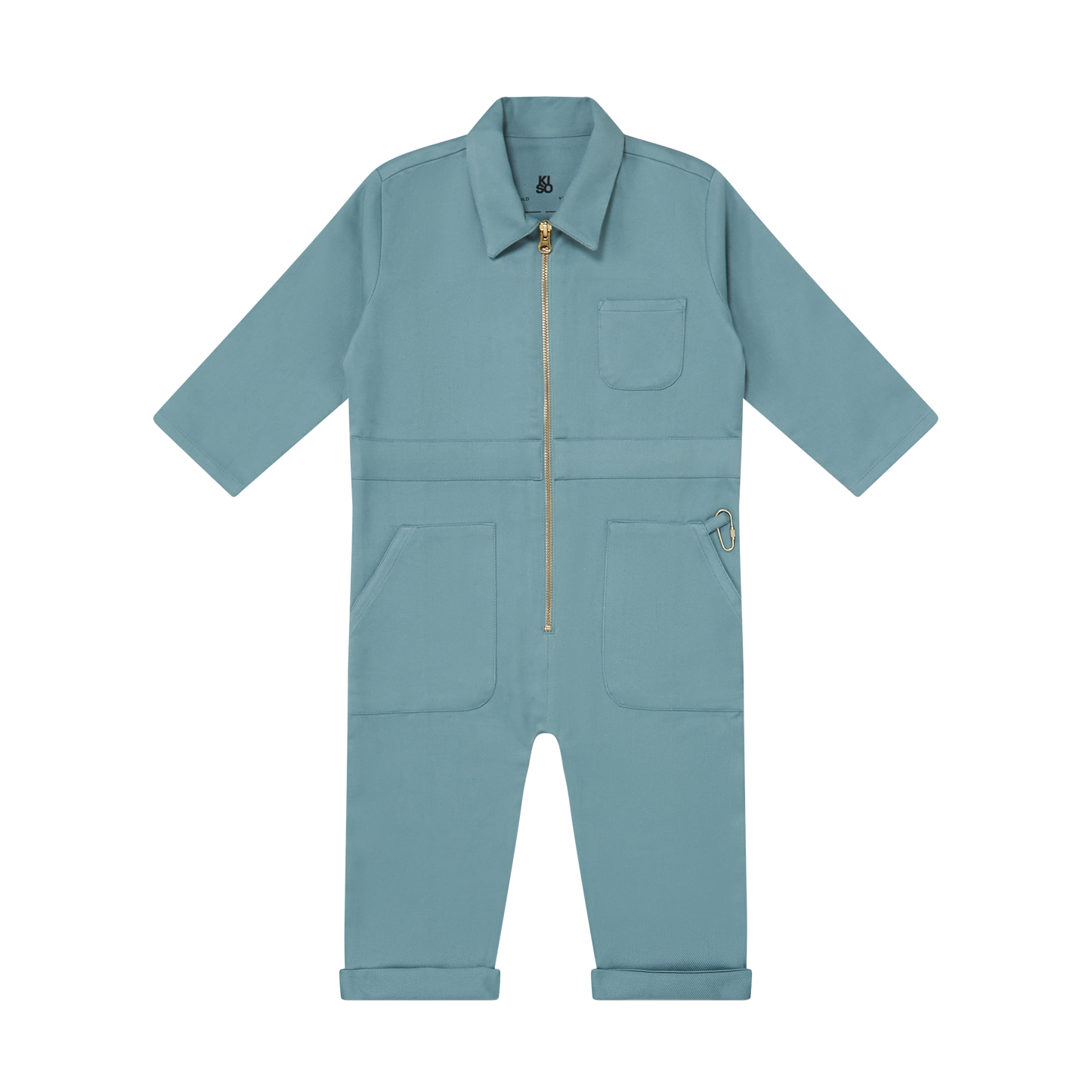 Kiso Apparel Kids Boiler Suit - Ocean