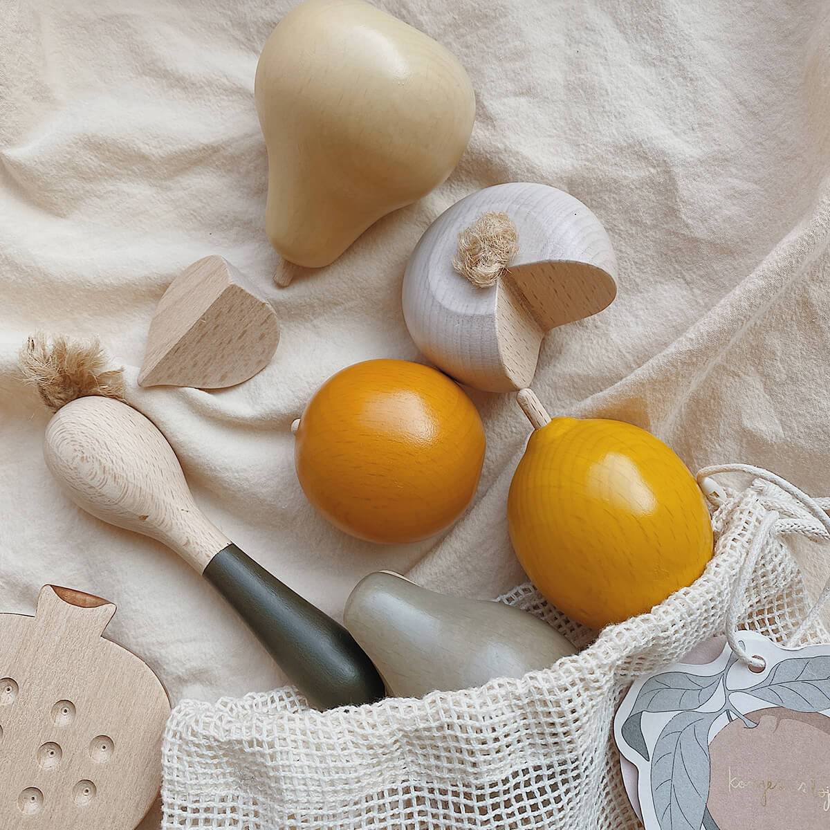 Konges Slojd Wooden Toy Fruit & Veg