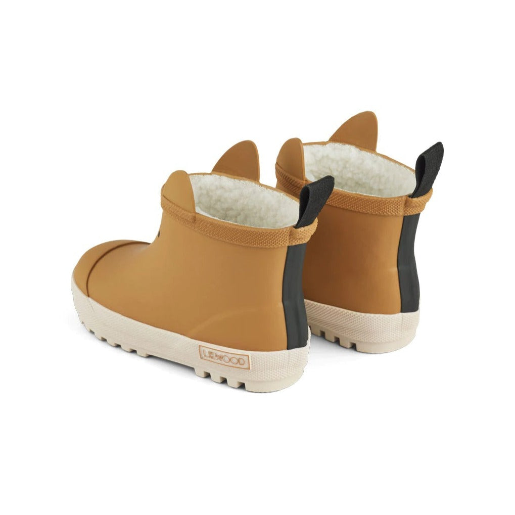 Liewood Jesse Thermo Rain Boots - Golden Caramel/Sandy Mix