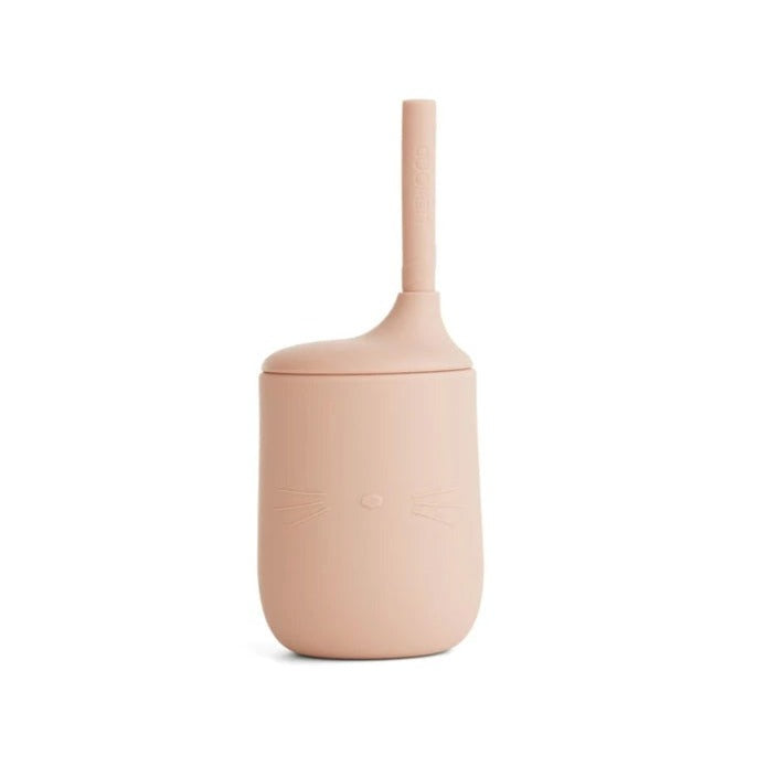 Liewood Ellis Sippy Cup - Cat Rose