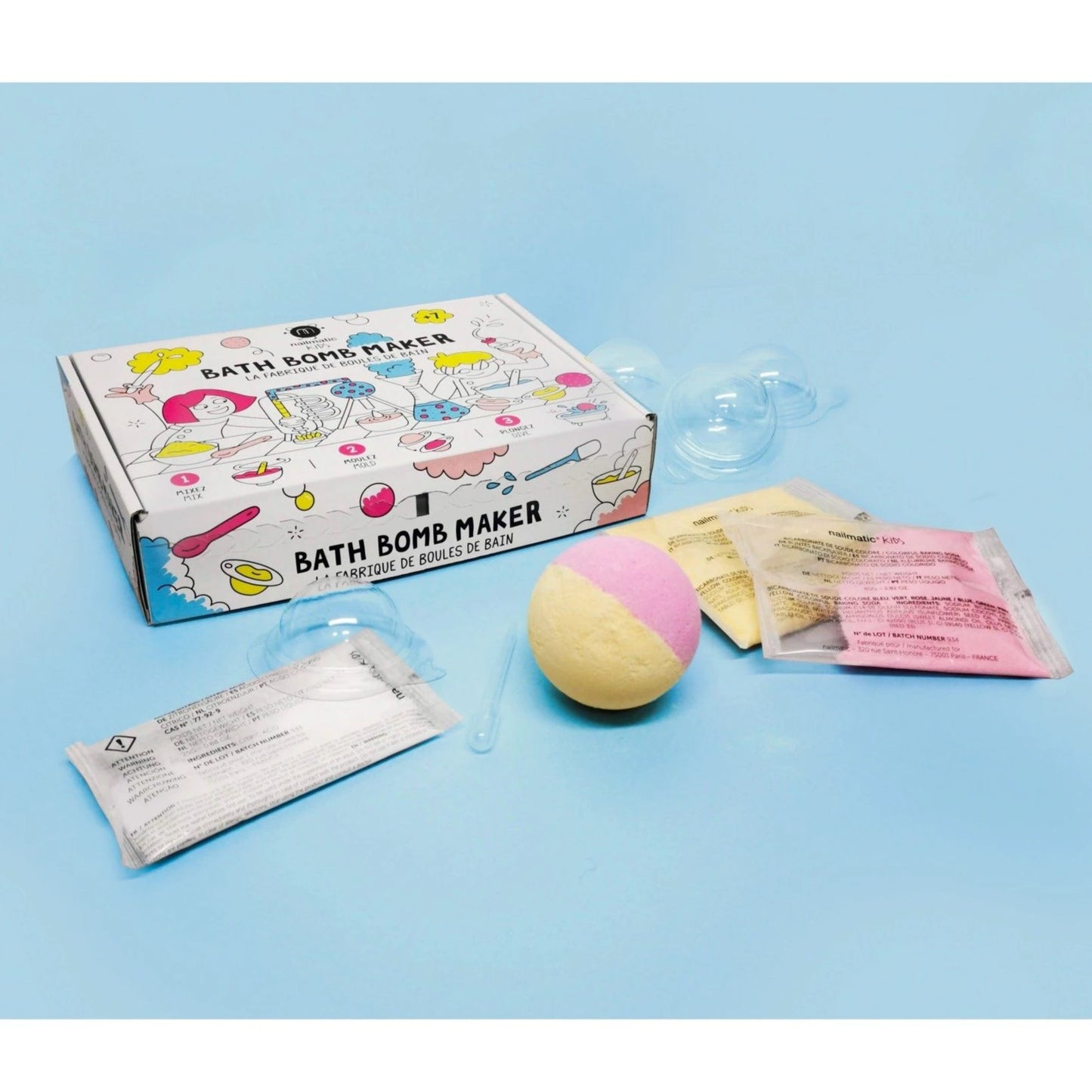 Nailmatic Bath Bomb Maker Kit
