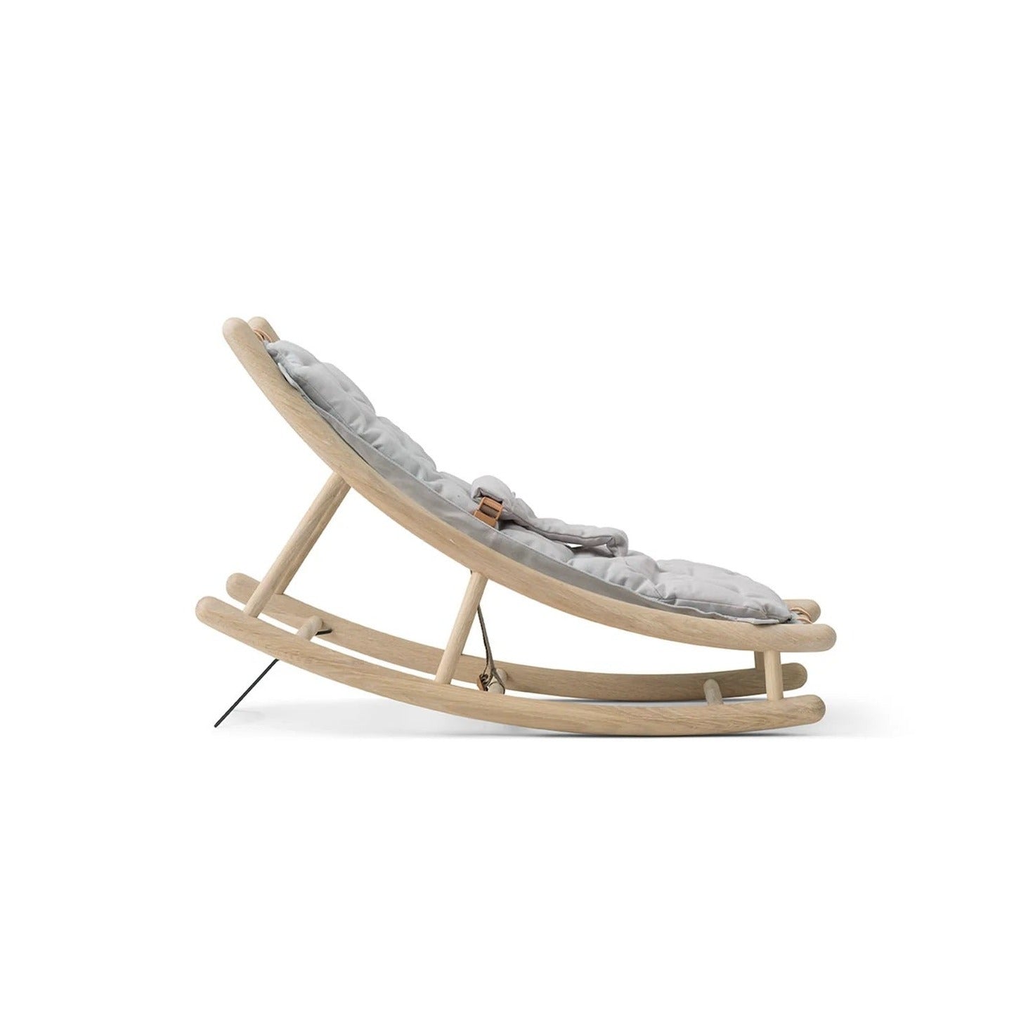 Oliver Furniture Wood Baby & Toddler Rocker - Oak/Grey