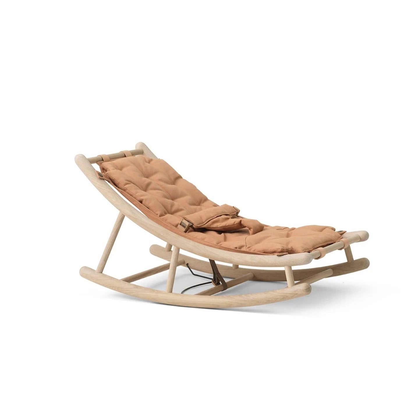 Oliver Furniture Wood Baby & Toddler Rocker - Oak/Caramel