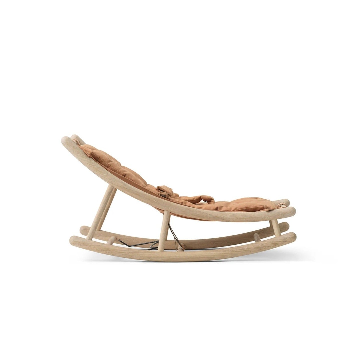 Oliver Furniture Wood Baby & Toddler Rocker - Oak/Caramel