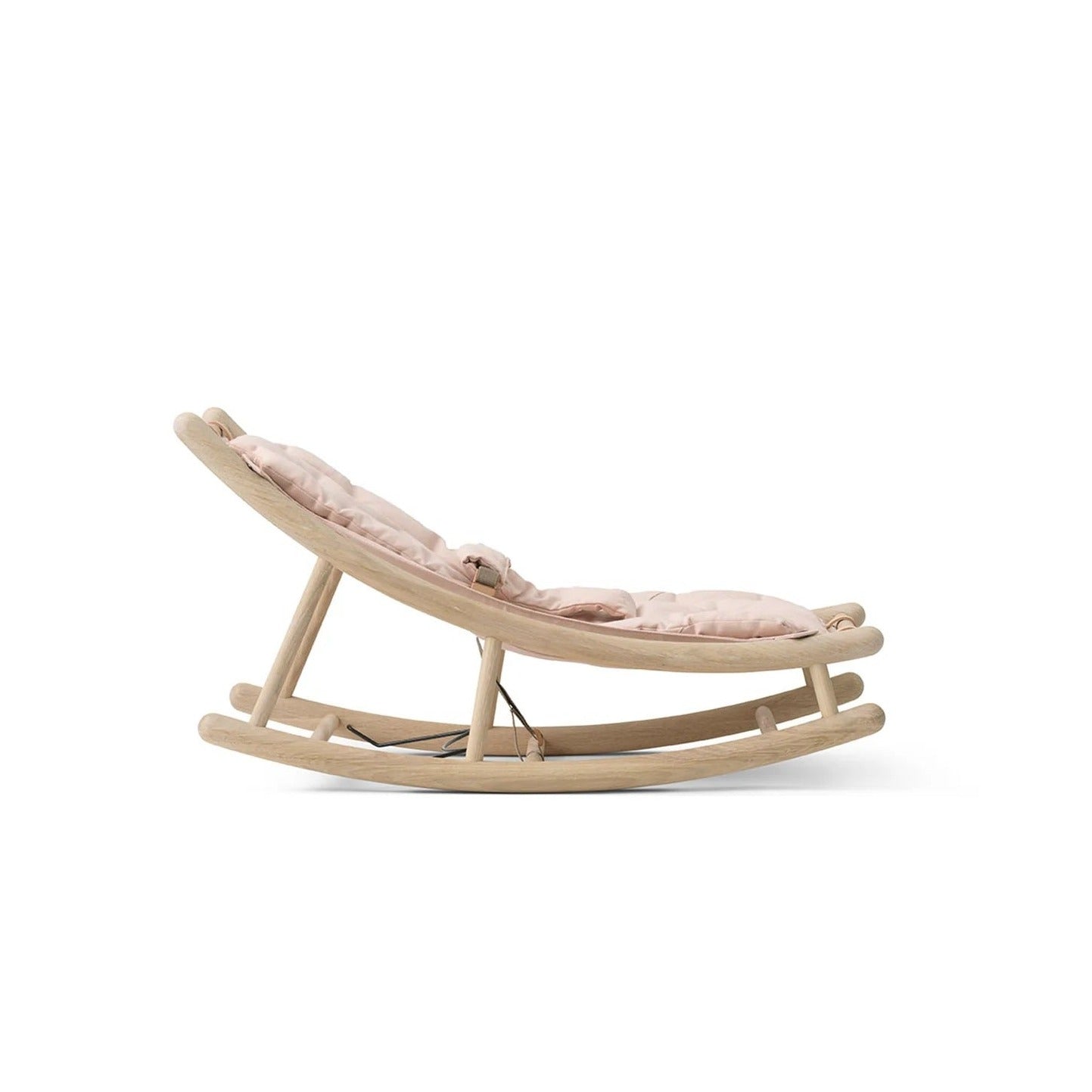 Oliver Furniture Wood Baby & Toddler Rocker - Oak/Rose