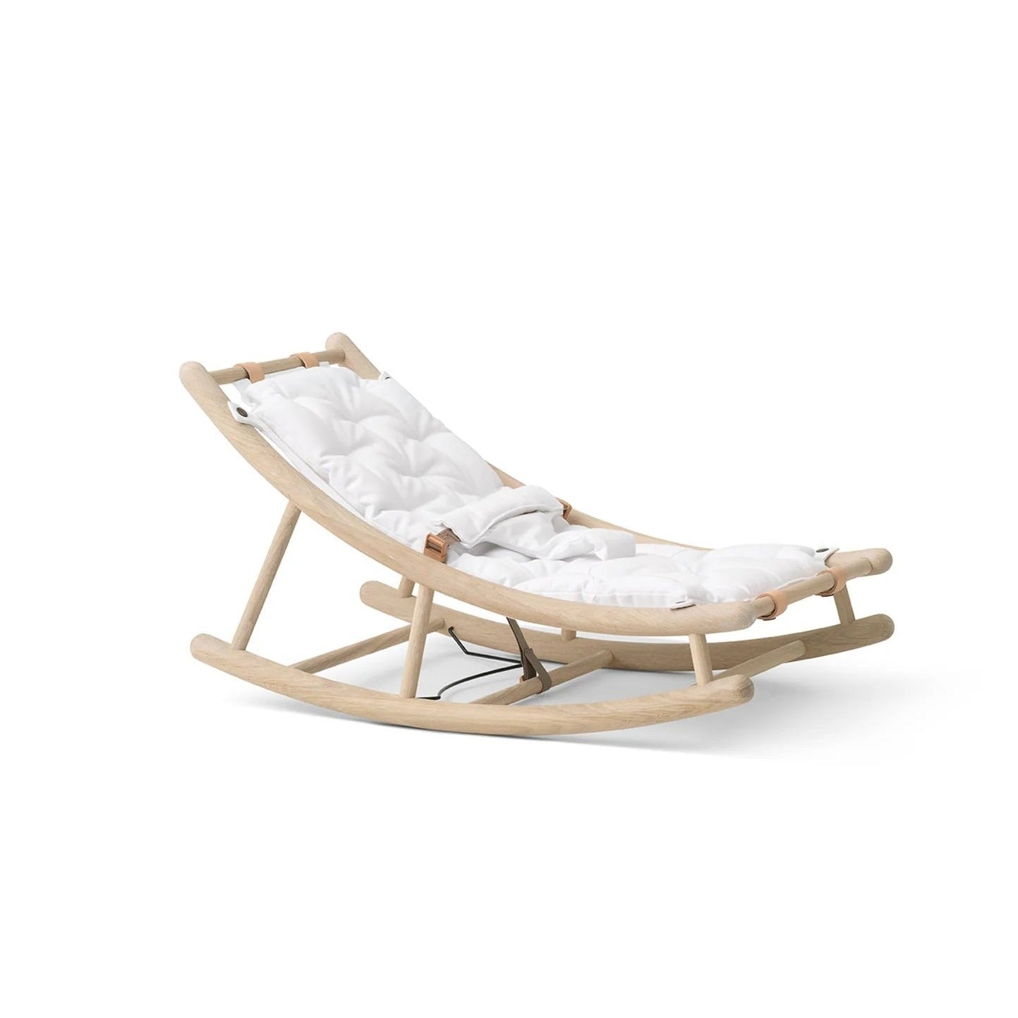 Oliver Furniture Wood Baby & Toddler Rocker - Oak/White