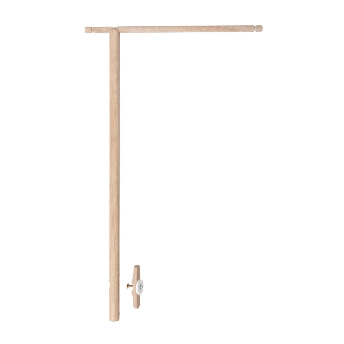 Oliver Furniture Wood Co-Sleeper Incl. Bench Conversion - White/Oak