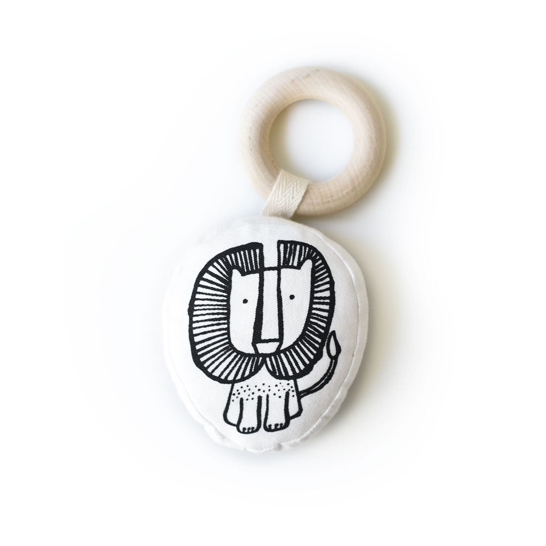 Wee Gallery Organic Teether - Lion | Wee Gallery