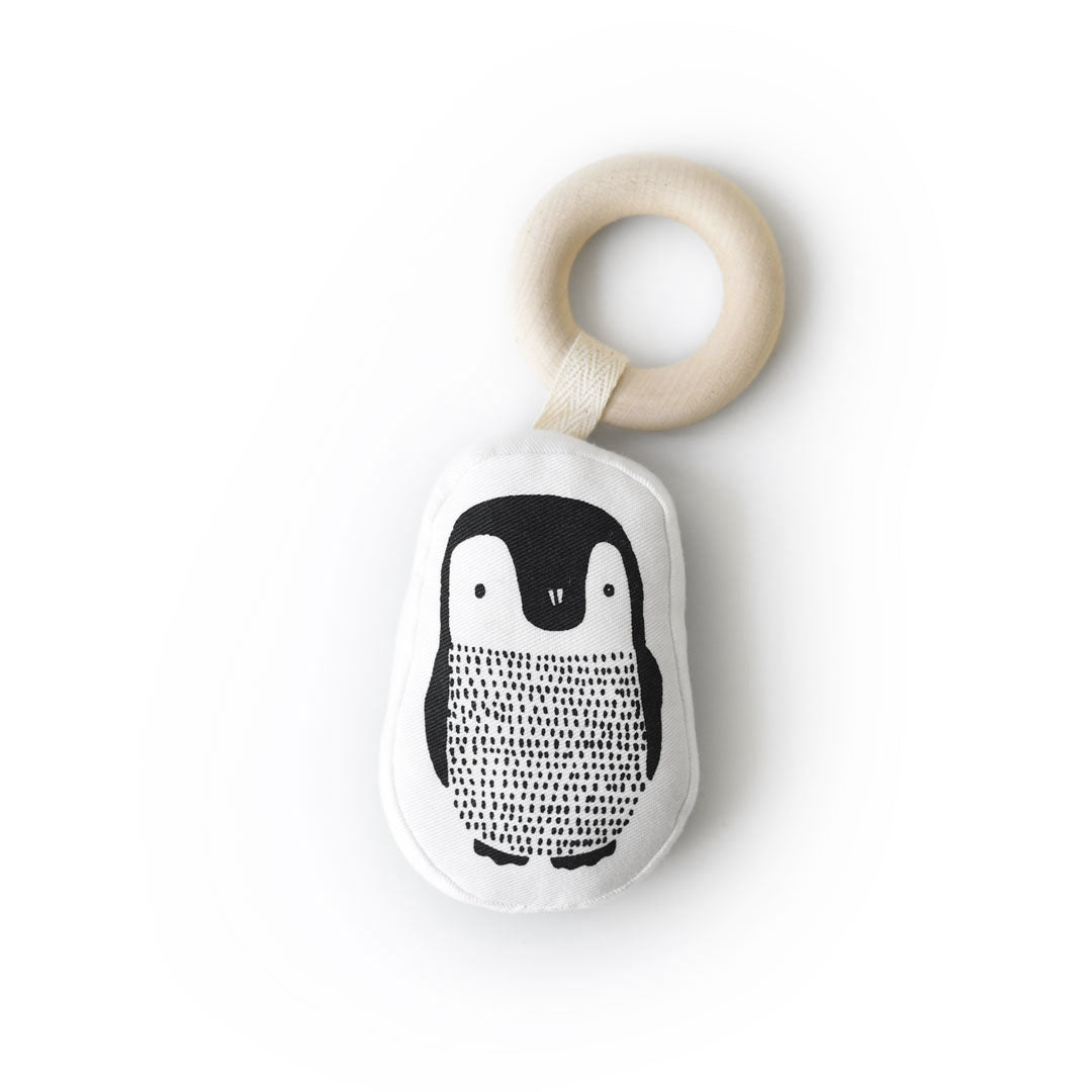 Wee Gallery Organic Teether - Penguin | Wee Gallery