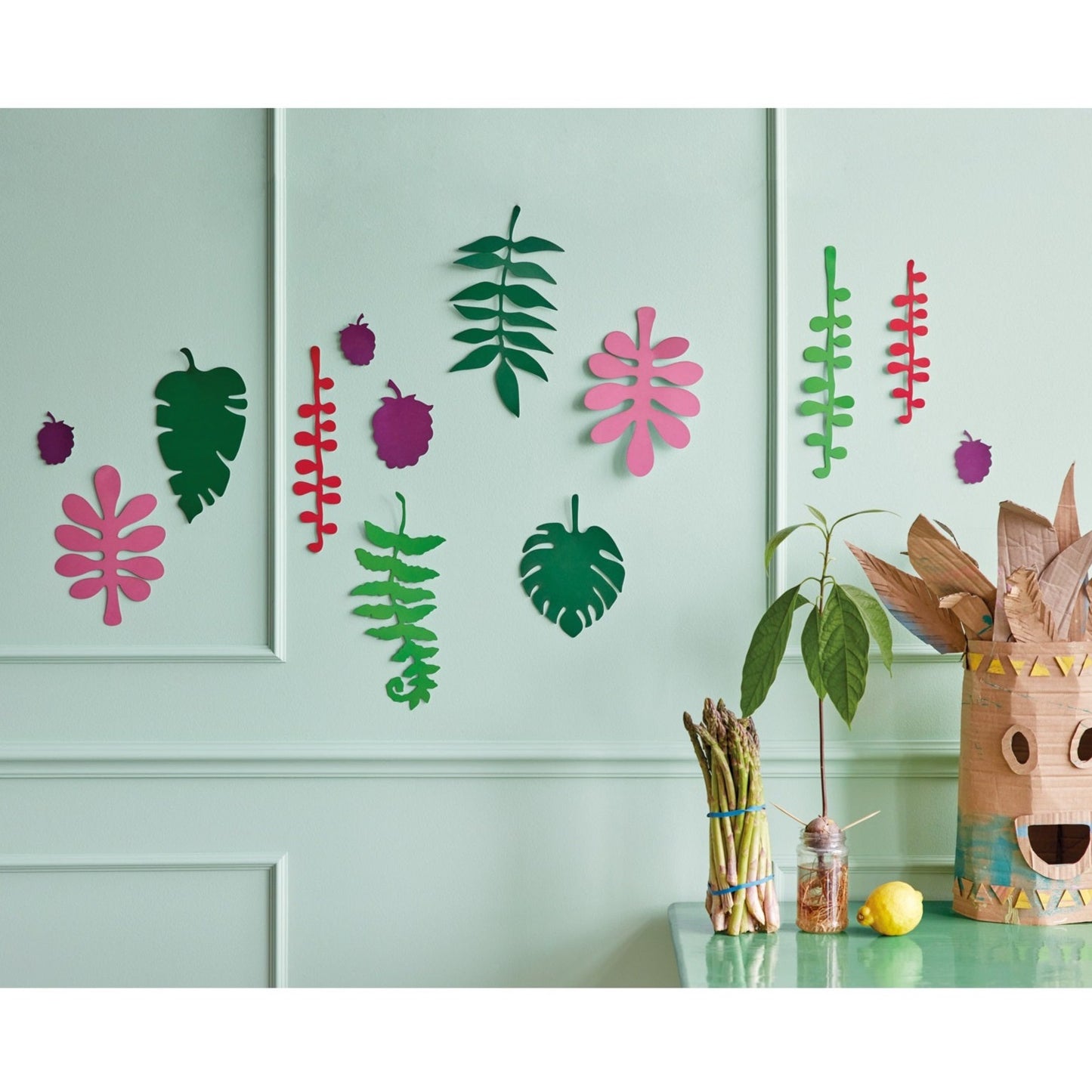 Studio Roof Wall Decor - Tropical Leaves