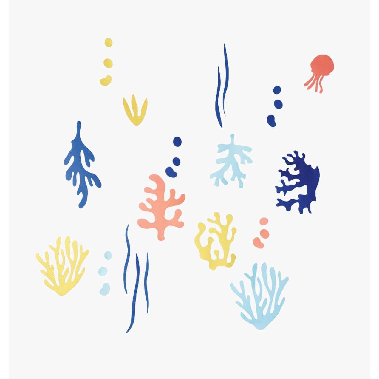 Studio Roof Wall Decor - Coral & Seaweed