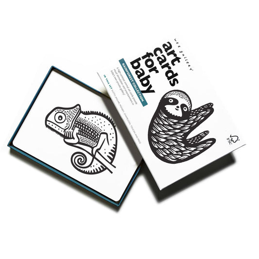 Wee Gallery Art Cards for Baby - Rainforest