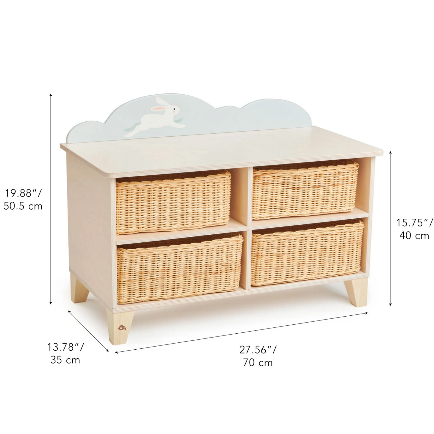 Tender Leaf Toys Bunny Storage Unit
