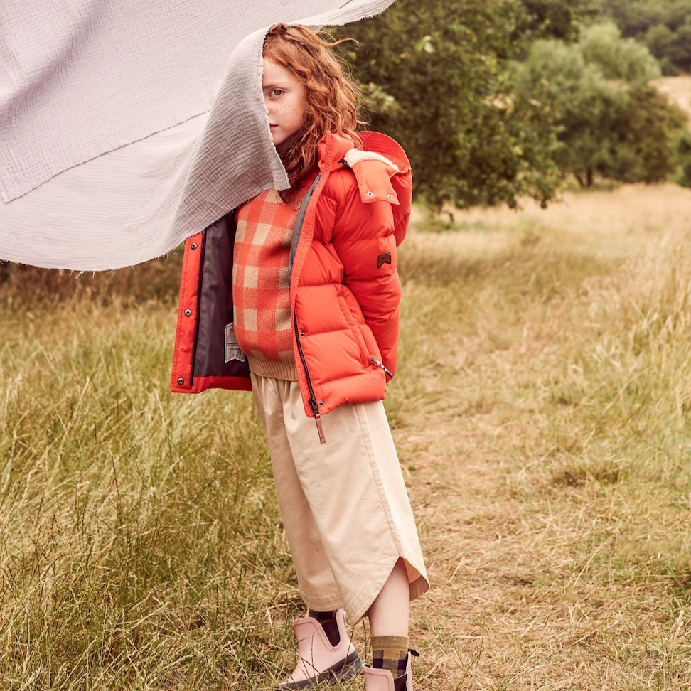 Toastie Kids Wild Lunar Puffer Jacket - Expedition Red