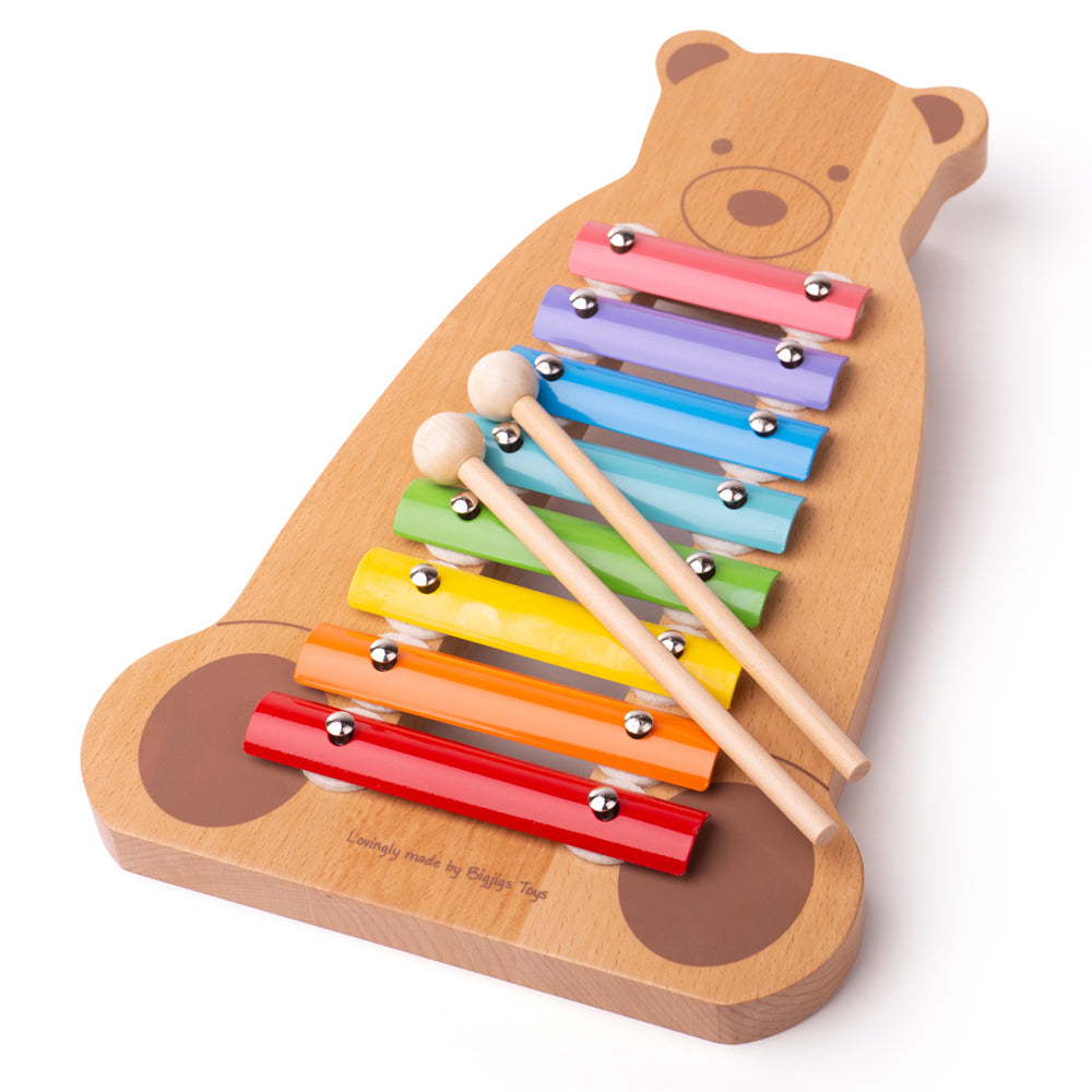 Tidlo Wooden Musical Bear