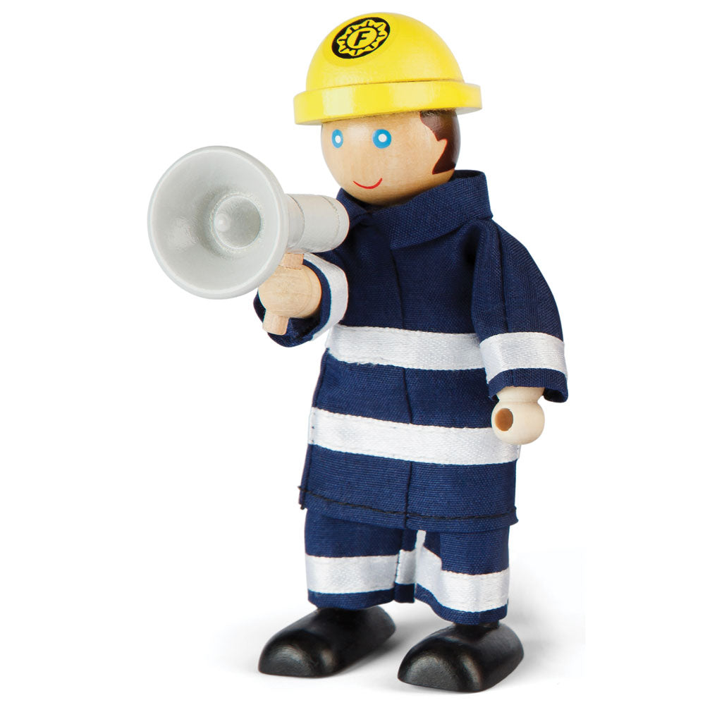 Tidlo Wooden Firefighters Set