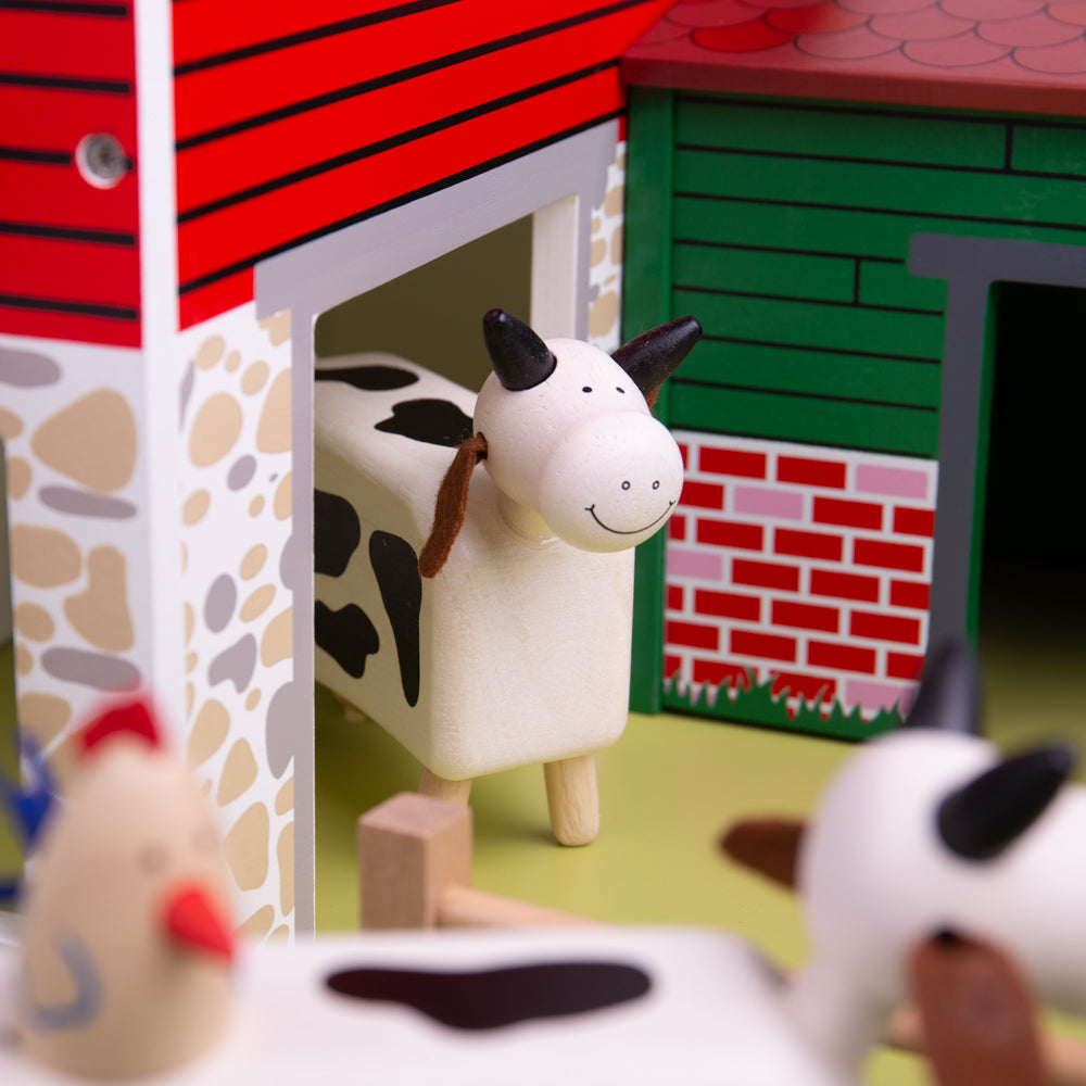 Tidlo Wooden Oldfield Farm Animals