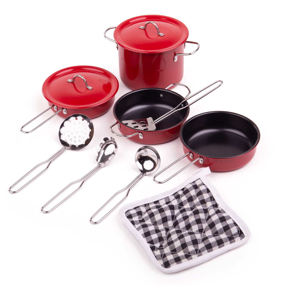 Tidlo Metal Non-Stick Kids Cookware Set
