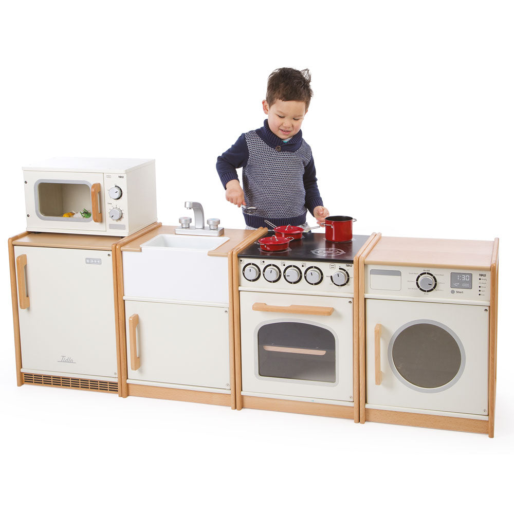 Tidlo Wooden Toy Washing Machine