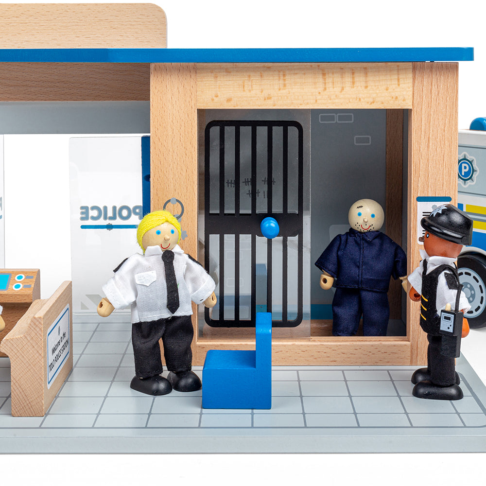 Tidlo Wooden Police Toy Bundle