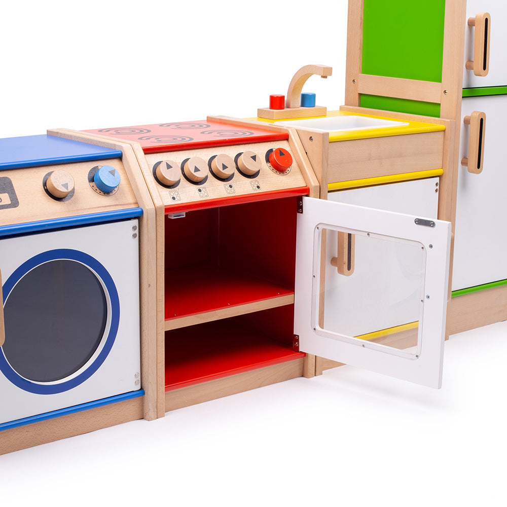 Tidlo Wooden Play Kitchen Bundle