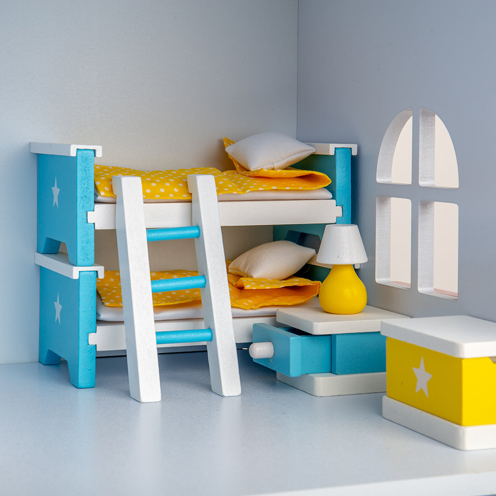 Tidlo Wooden Dolls House Bundle