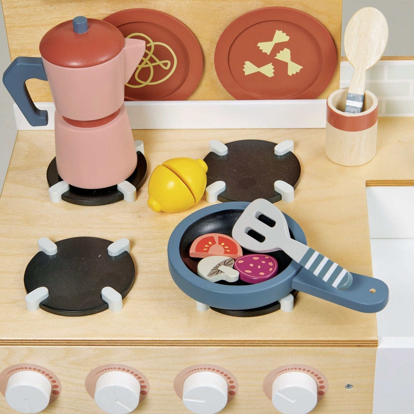 Tender Leaf Toys La Fiamma Grand Play Kitchen