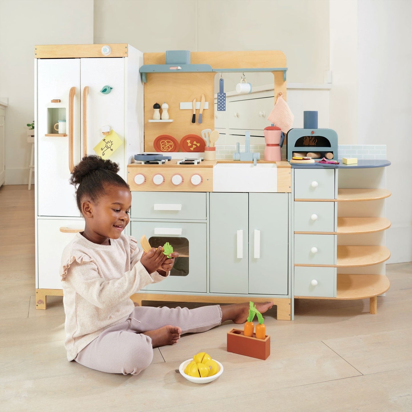 Tender Leaf Toys La Fiamma Grand Play Kitchen
