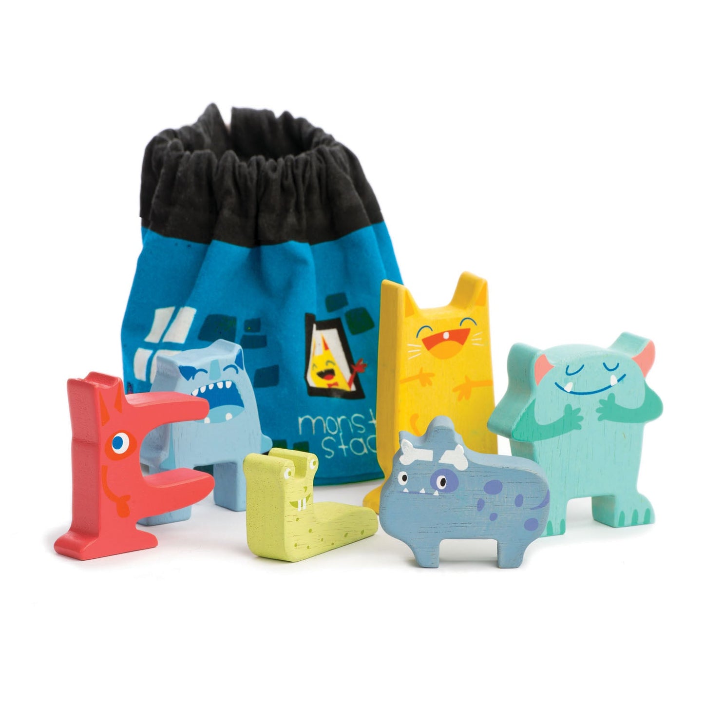 Tender Leaf Toys Monster Stacker