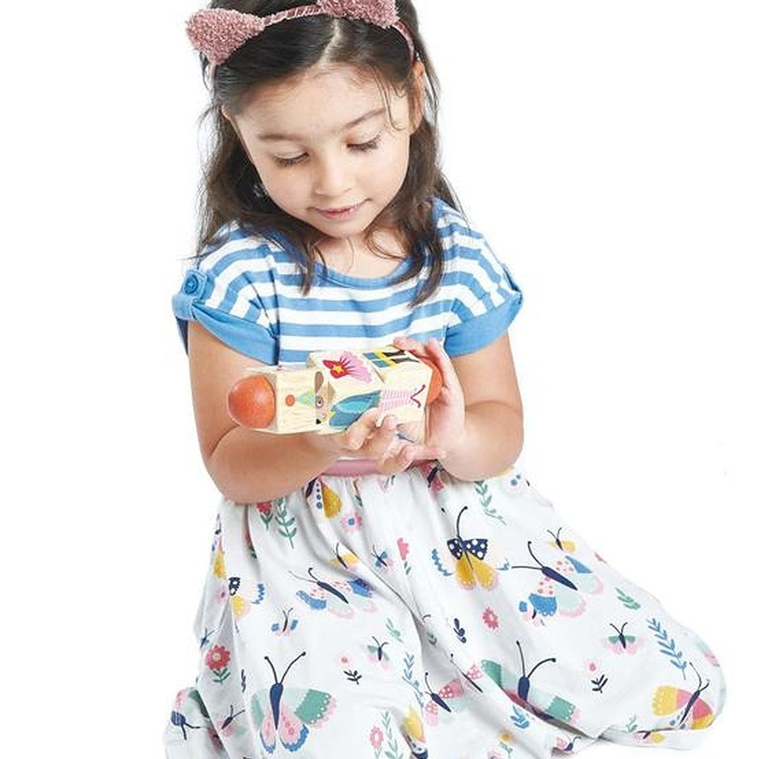 Tender Leaf Toys - Wooden Circus Twisting Cubes