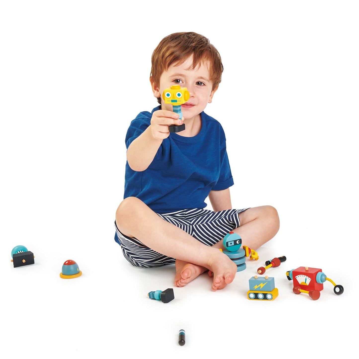 Tender Leaf Toys Robot Construction
