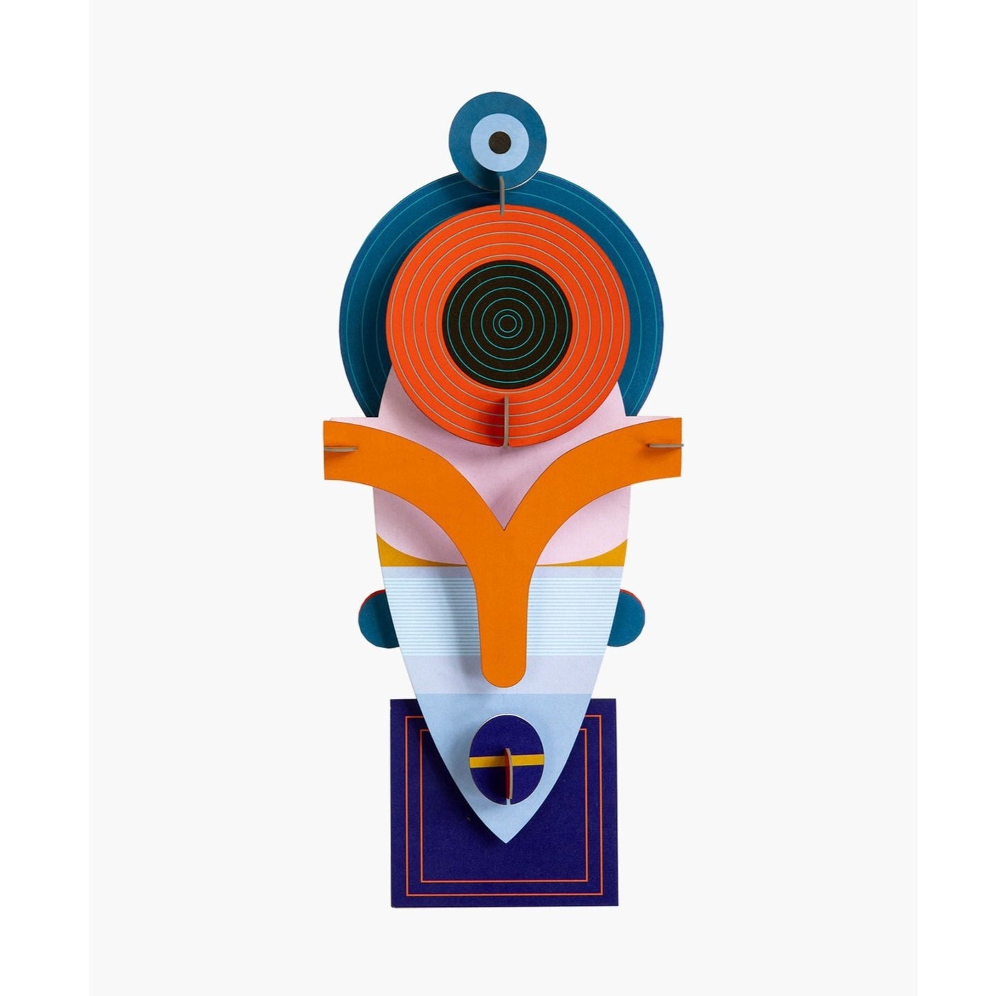 Studio Roof 3D Model Wall Decor - Lamu Mask
