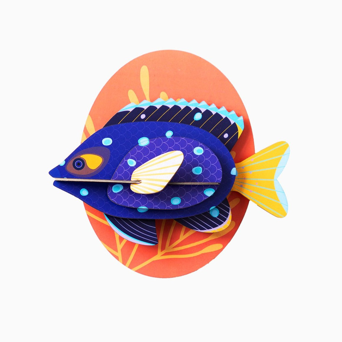 Studio Roof 3D Model Wall Decor - Jewel Damselfish