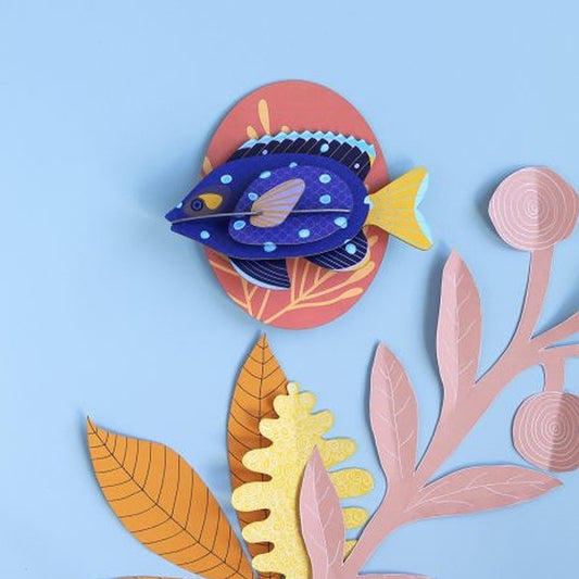 Studio Roof 3D Model Wall Decor - Jewel Damselfish
