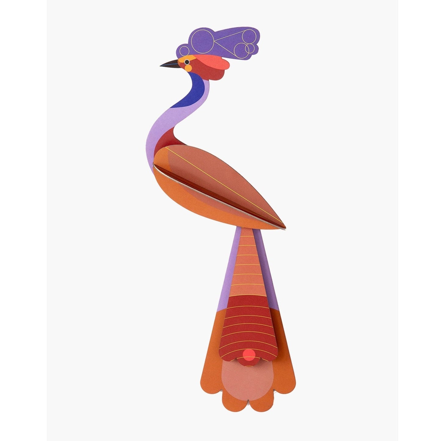 Studio Roof 3D Model Wall Decor - Paradise Bird - Savu