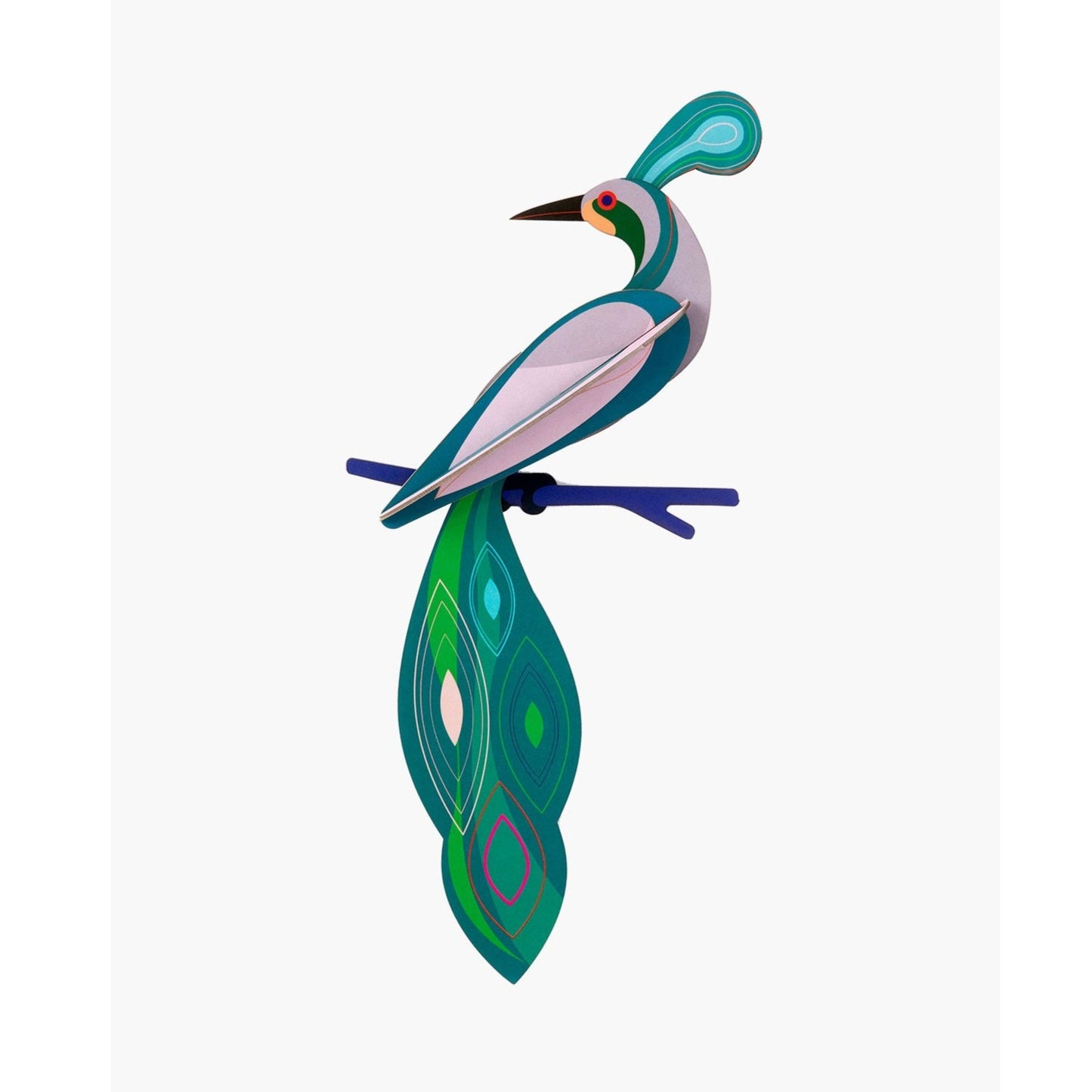 Studio Roof 3D Model Wall Decor - Paradise Bird - Fiji