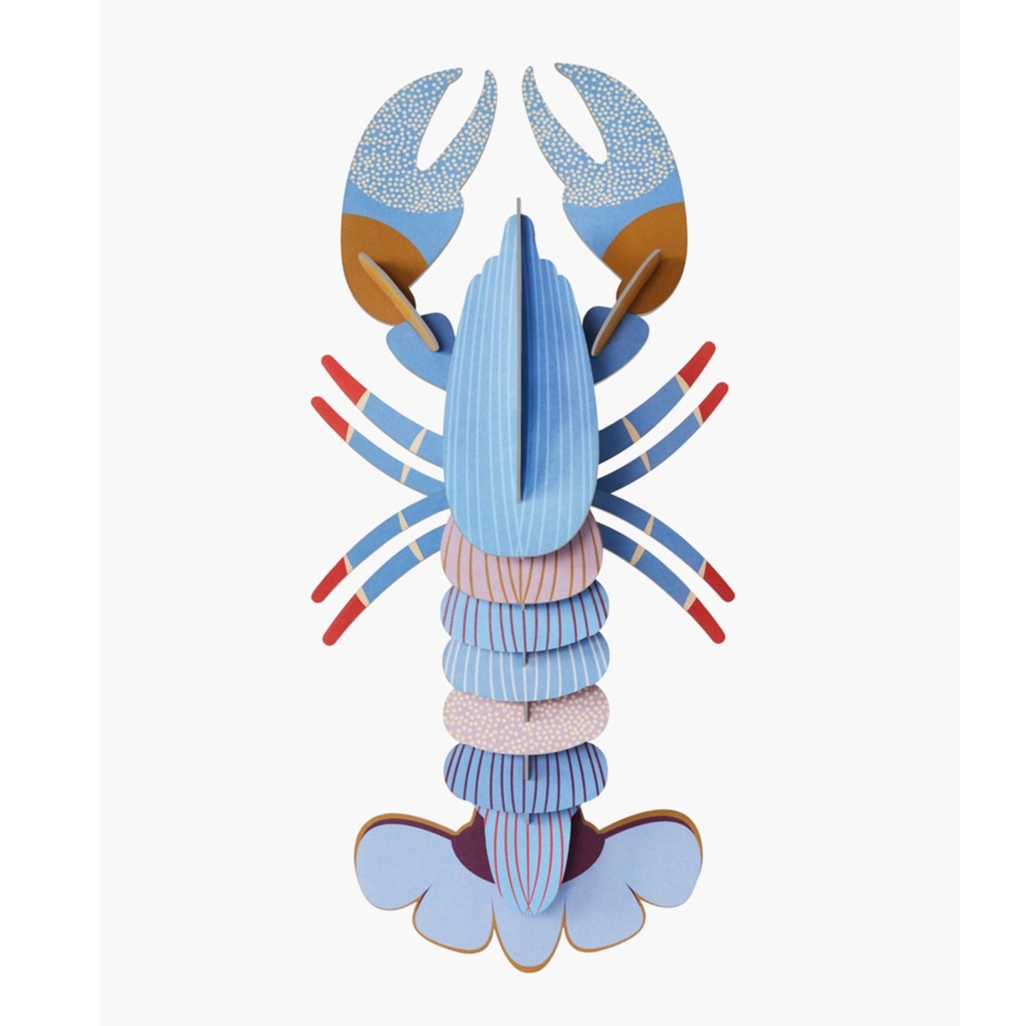 Studio Roof 3D Model Wall Decor - Lavender Lobster