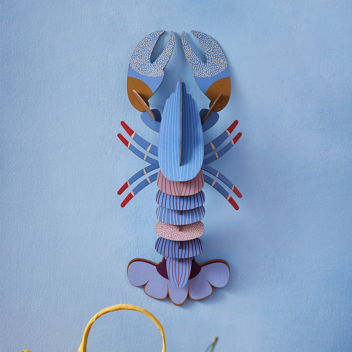 Studio Roof 3D Model Wall Decor - Lavender Lobster