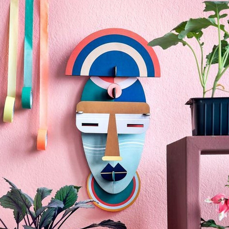 Studio Roof 3D Model Wall Decor - Brooklyn Mask