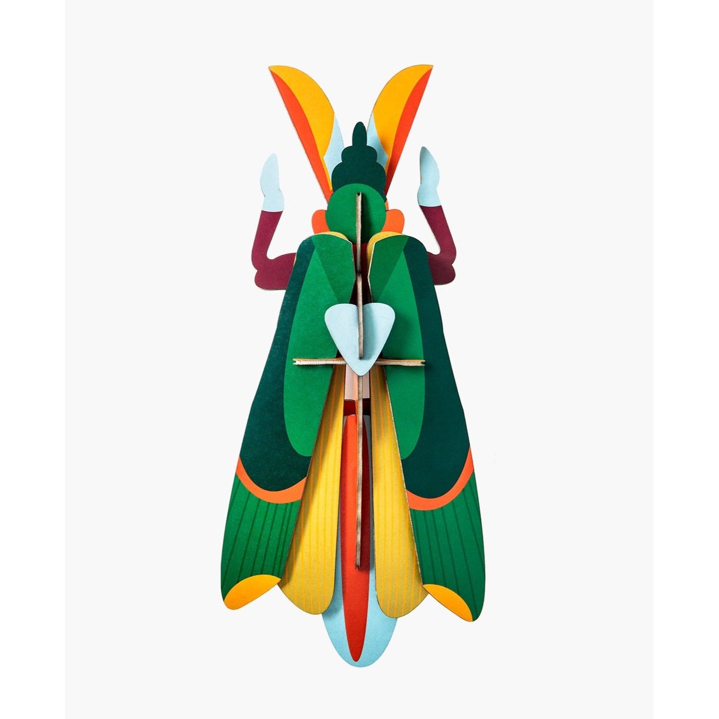 Studio Roof 3D Model Wall Decor - Grasshopper